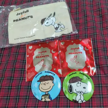 스누피 조이풀 캡슐 토이 미니 백 캔 배치 SNOOPY joy