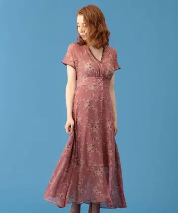 DEICY 빈티지 로즈 원피스