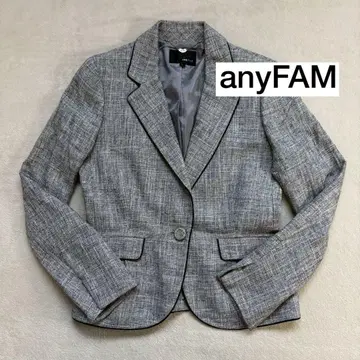 anyFAM 테일러드 자켓 사이즈 2 그레이 계열