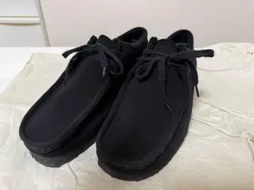 클락스 Clarks 왈라비 Wallabee 블랙 UK7
