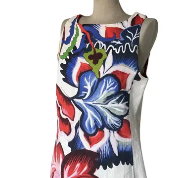 Desigual 데시구알 꽃무늬 슬리브리스 원피스 40