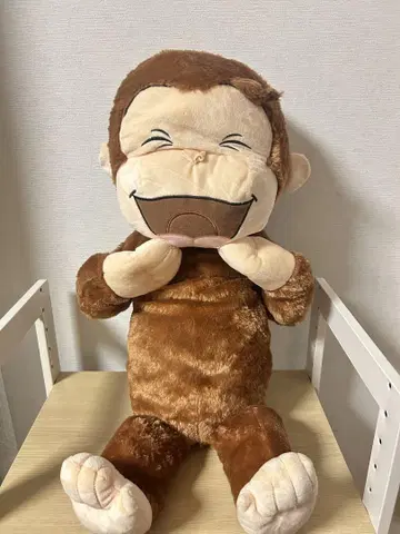 오자루의 조지 봉제 인형 2개 세트 약 60cm
