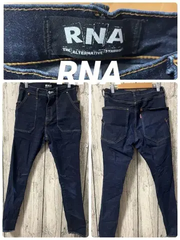 R.N.A 여성용 M 스키니 사루엘 워크 팬츠