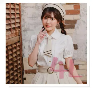 시마무라 클라로리 쿠루미 마린 아카데미아 블라우스 화이트 베이지