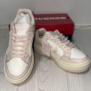 새상품 CONVERSE WEAPON PLTS OX 핑크/베이지 23