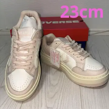 [새상품] 컨버스 스니커즈 핑크/베이지 23cm