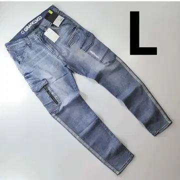 그랑시스코 L 사이즈 작업복 데님 스트레치 데님 작업옷 올 시즌