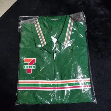 7-Eleven 그린 워크 셔츠