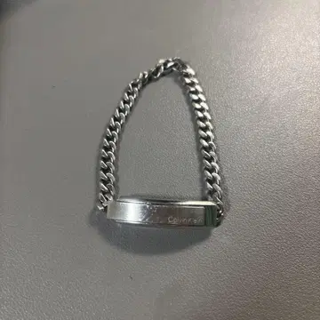 캘빈클라인 실버 체인 팔찌
