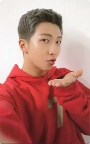 BTS WFC 회원 혜택 RM 트레이딩 카드 양면