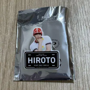 INI 니시 코토히토 명찰 FTC 팬 네이비