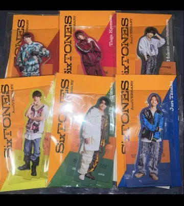SixTONES 아크릴 스탠드 세트