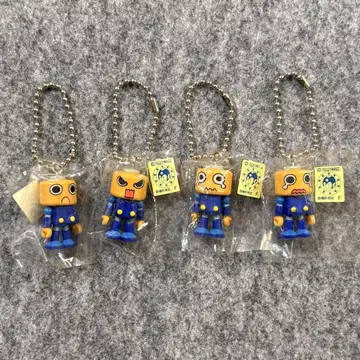 록맨 트론에 코분 코분 피규어 키링 4종