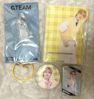 &TEAM YUMA 유마 키링 캔뱃지 스마트폰 스탠드
