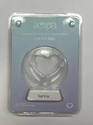 aespa 카리나 SYNK 응원봉 엠블럼 익명 배송 커스텀