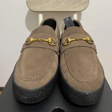 미사용 새상품! 컨버스 브라운 스웨이드 비트 로퍼 27cm