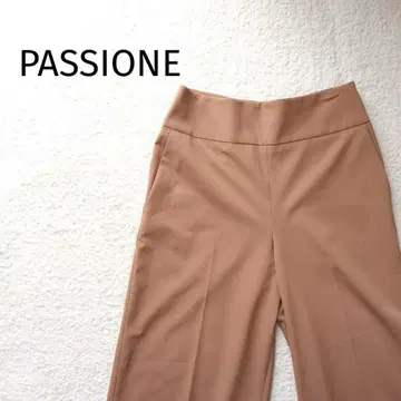 PASSIONE 파시오네 팬츠 오렌지 넉넉한 포켓 브라운