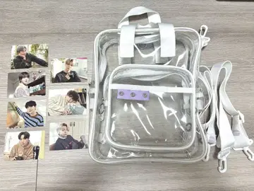 BTS MERCH BOX #7 마치 박스 클리어 백