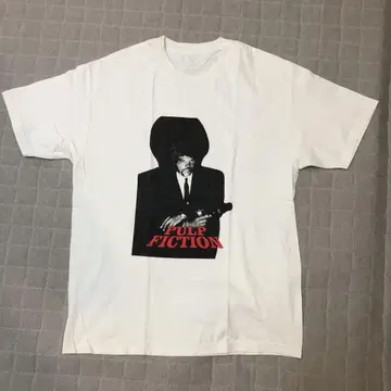 펄프 픽션 빈티지 티셔츠 화이트 L 정도 영화 무비 부팅