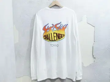 레어 XL CHALLENGER L/S FIREBALL TEE 롱 T