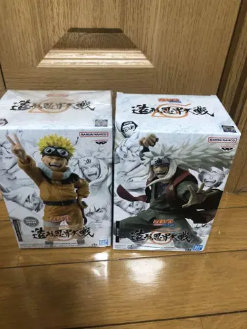 NARUTO 조형 닌자 대전 나루토 지라이야 피규어 세트