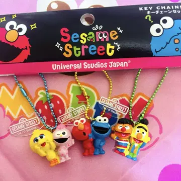 USJ 세서미 스트릿 키체인 세트