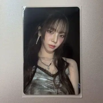 aespa dirty work crew ring 워너 혜택 카리나