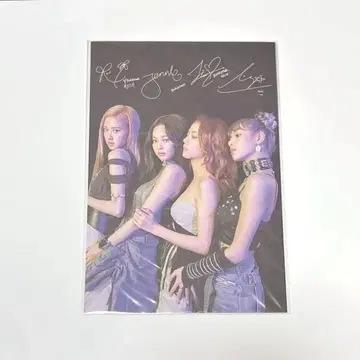 BLACKPINK 사인 포함 엽서 미개봉 KILL THIS LOVE