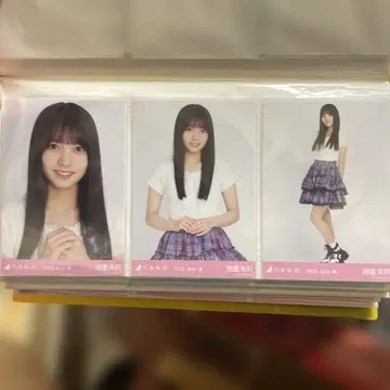 노기자카46 브로마이드 프릴 미니 스커트 우미베 아카리