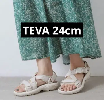 테바 TEVA 허리케인 버지 HURRICANE 샌들 24cm 화이트