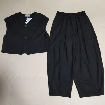 시마무라 이가리 시노부 베스트 팬츠 세트 블랙 L
