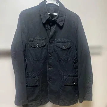 폴스미스 JEANS 밀리터리풍 블랙 자켓 M 사이즈