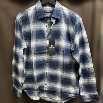 BLACK LABEL CRESTBRIDGE 긴팔 셔츠 네이비/화이트