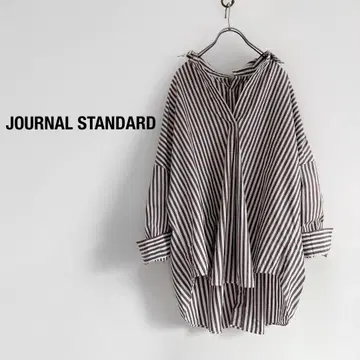 JOURNAL STANDARD 스트라이프 스키퍼 셔츠