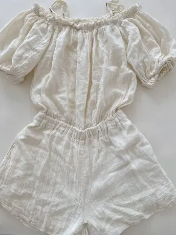올인원 아이보리 오프숄더
