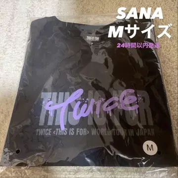 TWICE 사나 티셔츠 M 사이즈 SANA