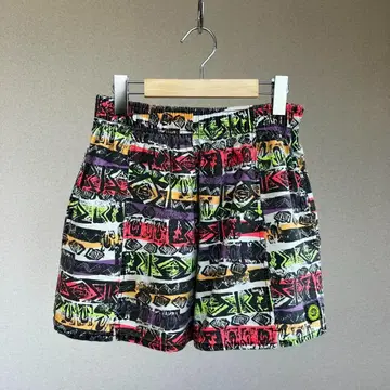 90s USA제 올 패턴 숏 팬츠 오션 퍼시픽 빈티지