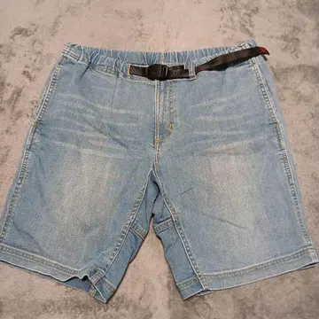 그라미치 데님 하프 팬츠 L