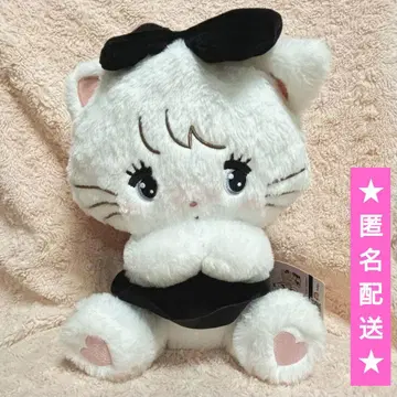 mikko BLACK RIBBON BIG 봉제 인형 [무스]