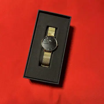 Daniel Wellington 골드 메쉬 손목시계