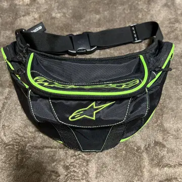 Alpinestars 바디백 블랙/그린