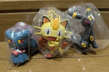 포켓몬 포켓몬 센터 축광 피규어 참 나옹(냐스) 블래키 무마