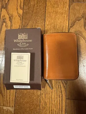 Whitehouse Cox 두겹 지갑 브라운