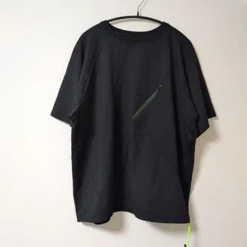 새상품급 캄비오 티셔츠 지퍼 드로 코드 L 사이즈 블랙