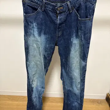 사이러스 블리치 버튼 플라이 34 다크 블루