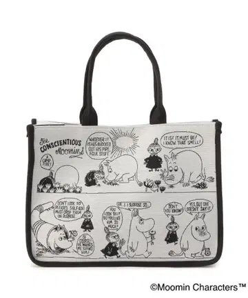 MOOMIN 무민 미니 백 트레이스 프렌드 토트백 원스 테라스