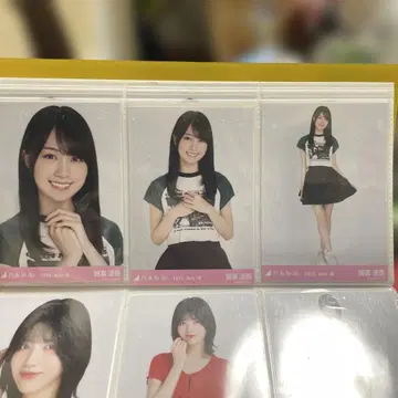 노기자카46 브로마이드 프릴 미니 스커트 카키 하야카