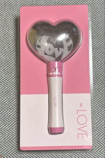 =LOVE 이코러브 응원봉 하트형