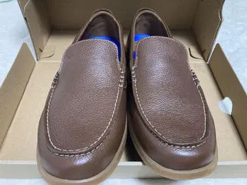 클락스의 라이트 브라운 슬립온, 사이즈 26cm