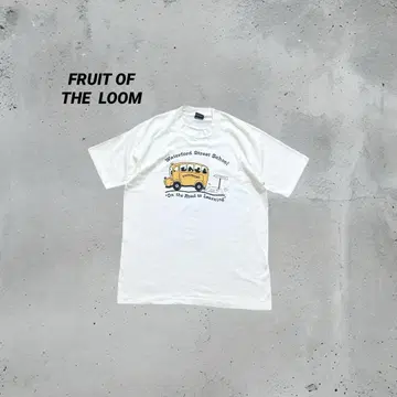 90s FRUIT OF THE LOOM 반팔 티셔츠 싱글 스티치 L